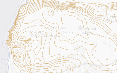 OS Terrain 50 Contours