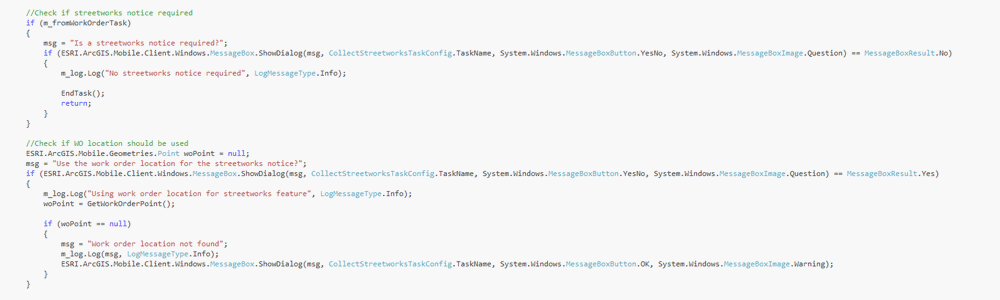 GIS Customisation & Development Code