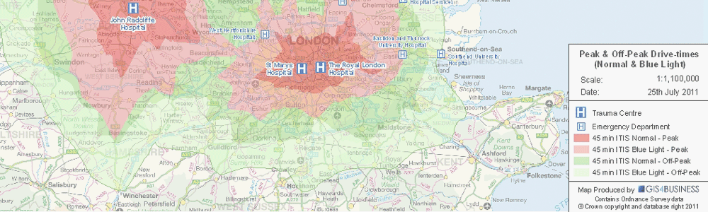 NHS Drive-time Analysis