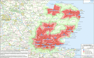 NHS Drive-time Analysis