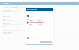 Collector for ArcGIS Location Settings