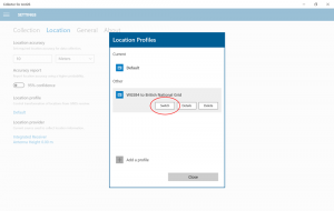 Collector for ArcGIS Location Settings