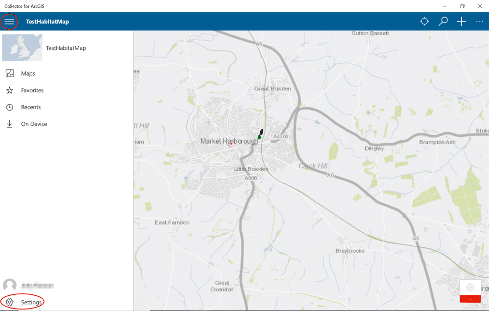 Collector for ArcGIS - GPS Settings